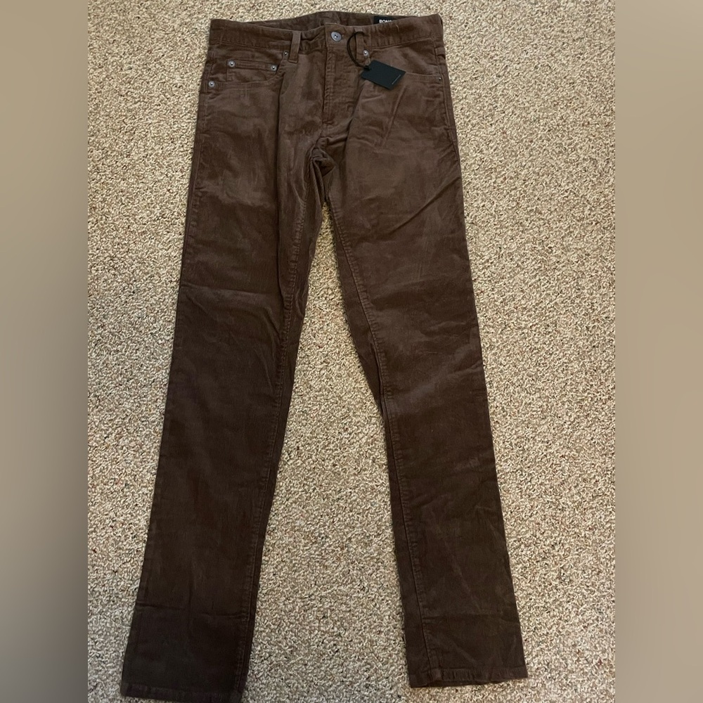 Men's Brown Corduroy Pants